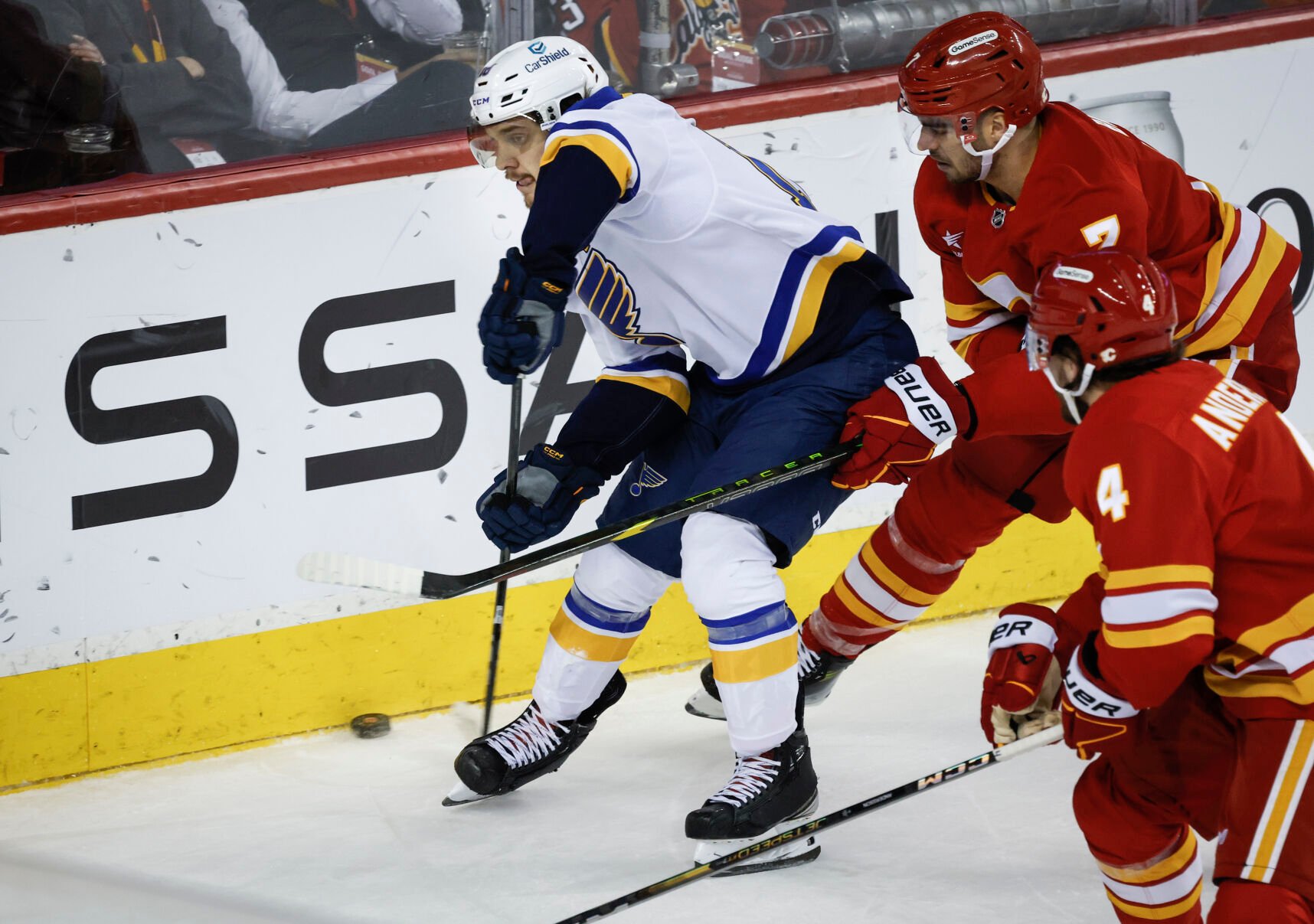 Colton Parayko Scores Overtime Winner, Blues Beat Flames 4-3 | National ...