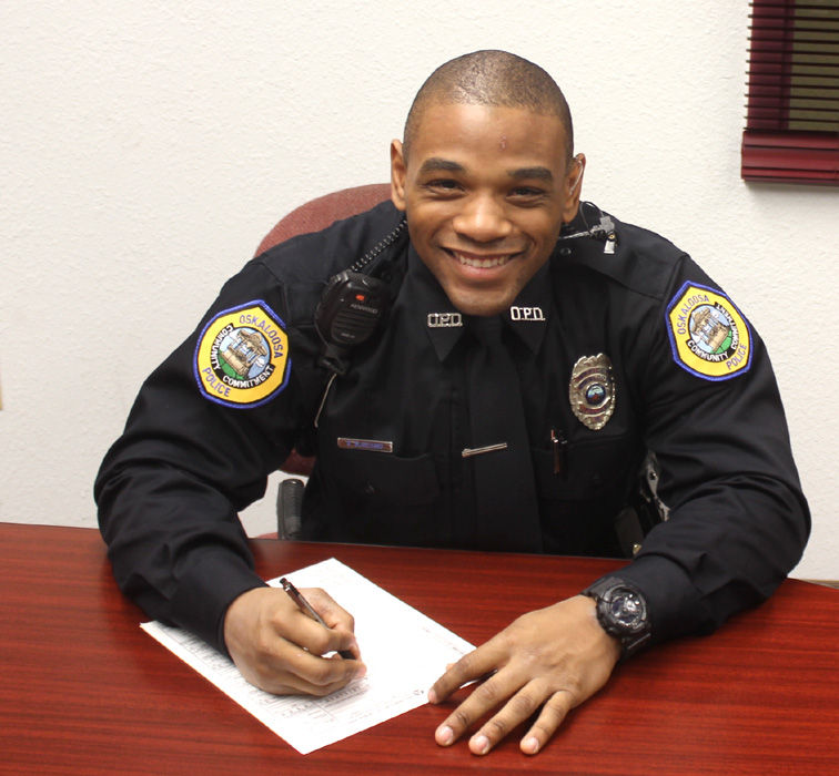 Brandon Blanchard serves as Oskaloosa's newest police officer | Local News  | oskaloosa.com