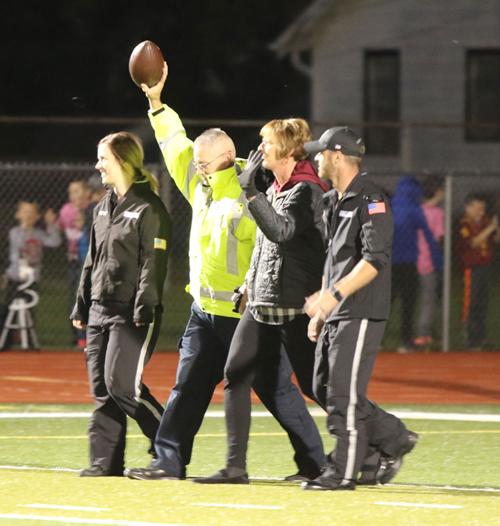 Game Ball Delivery Photo