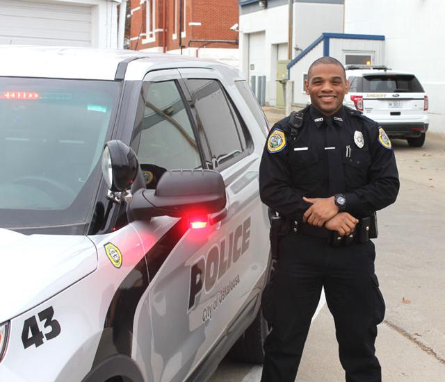 Brandon Blanchard serves as Oskaloosa's newest police officer Local