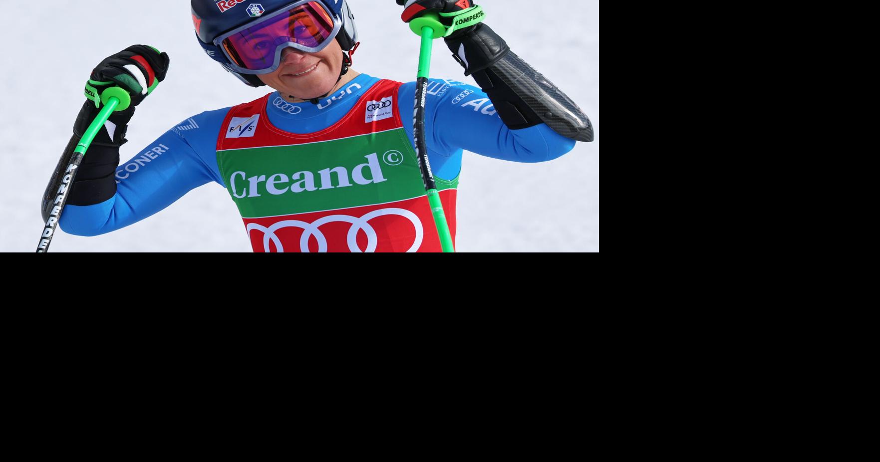 Italian skier Sofia Goggia wins super-G to regain commanding lead in World Cup discipline standings