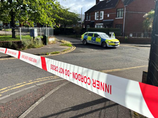 Artistic Police Arrest A Sudanese Suspect In A Belfast Stabbing As Starmer Calls For Calm Moment Illustration Artistic Police Arrest A Sudanese Suspect In A Belfast Stabbing As Starmer Calls For Calm Moment Illustration