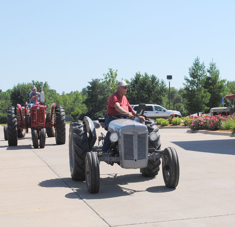 Tractor cavalcade visits nursing homes Friday Local News