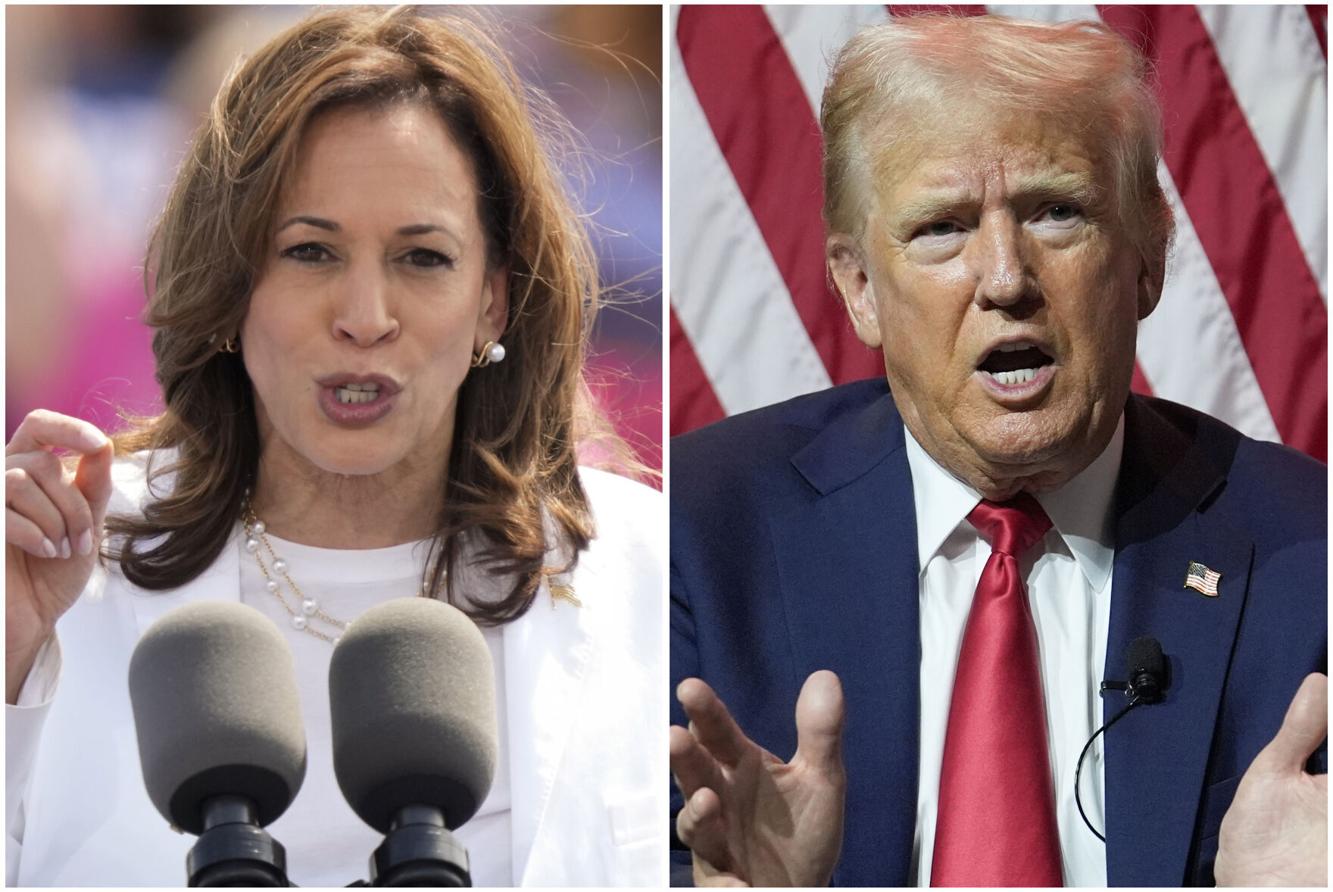 Though Trump leads on most issues in Iowa Poll, Harris gains ground on