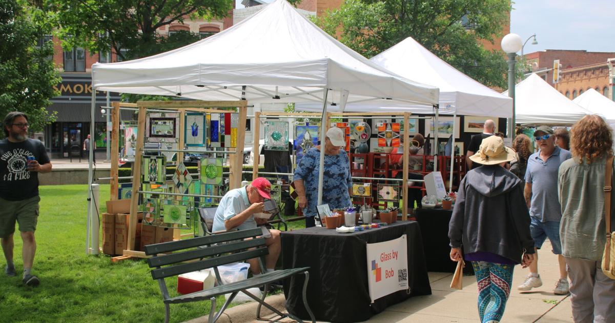 Summer Comes To Oskaloosa With Art On The Square Local News Summer comes to oskaloosa with art on the square local news