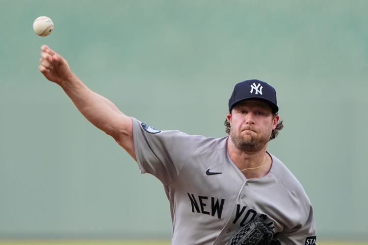 Gerrit Cole fans 10 as the Yankees blank KC 7-0 for their 14th straight win  over the Royals | National Sports