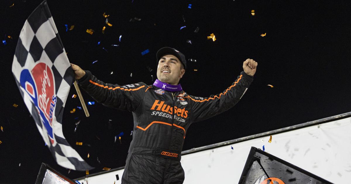 David Gravel tops World of Outlaws finale at Knoxville | Knoxville