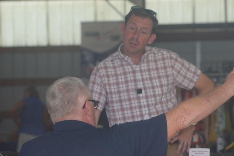 Bridgford campaign at the Southern Iowa Fair