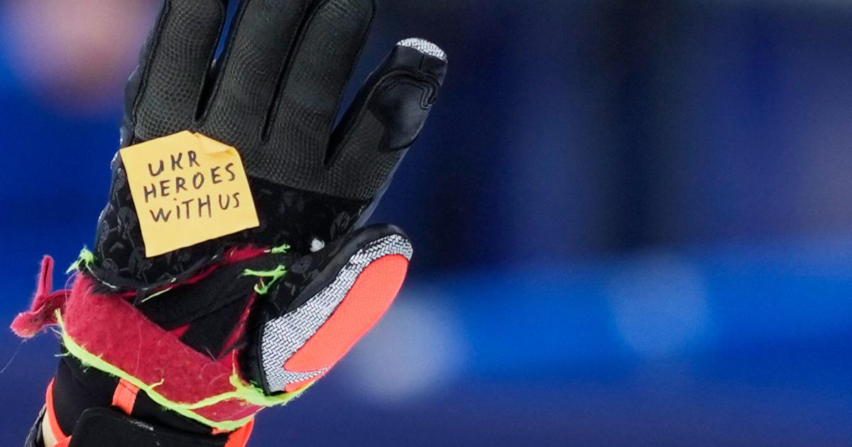 Olympians toe line between solidarity and sacrifice. Ukrainian banned ...