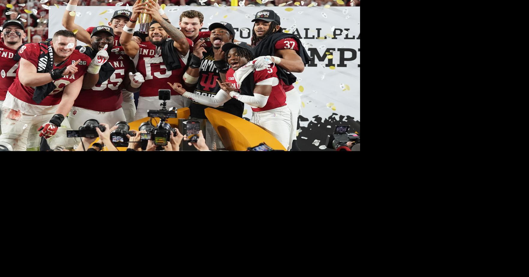 Indiana's title defense will feature back-to-back matchups with Ohio State and Michigan