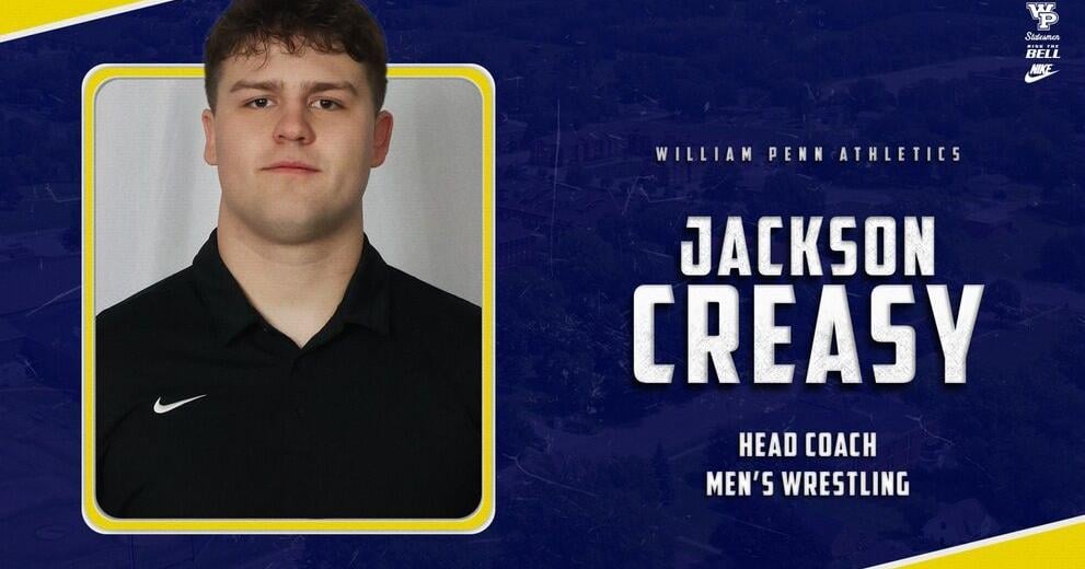 Creasy chosen to lead William Penn men's wrestling program