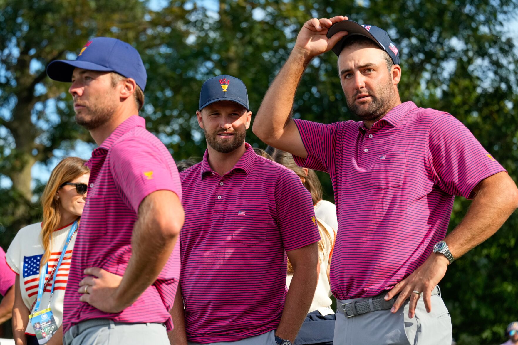 Capsules from singles matches at the Presidents Cup | National