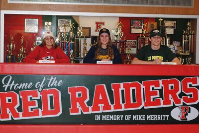 Fulton Lacrosse Trio Pens National Letters Of Intent Sports