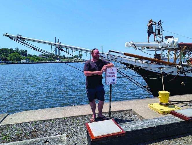 Liberty Clipper arrives in Oswego's port