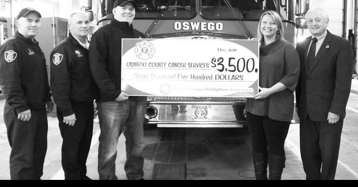 Oswego City Fire Department shows support Local