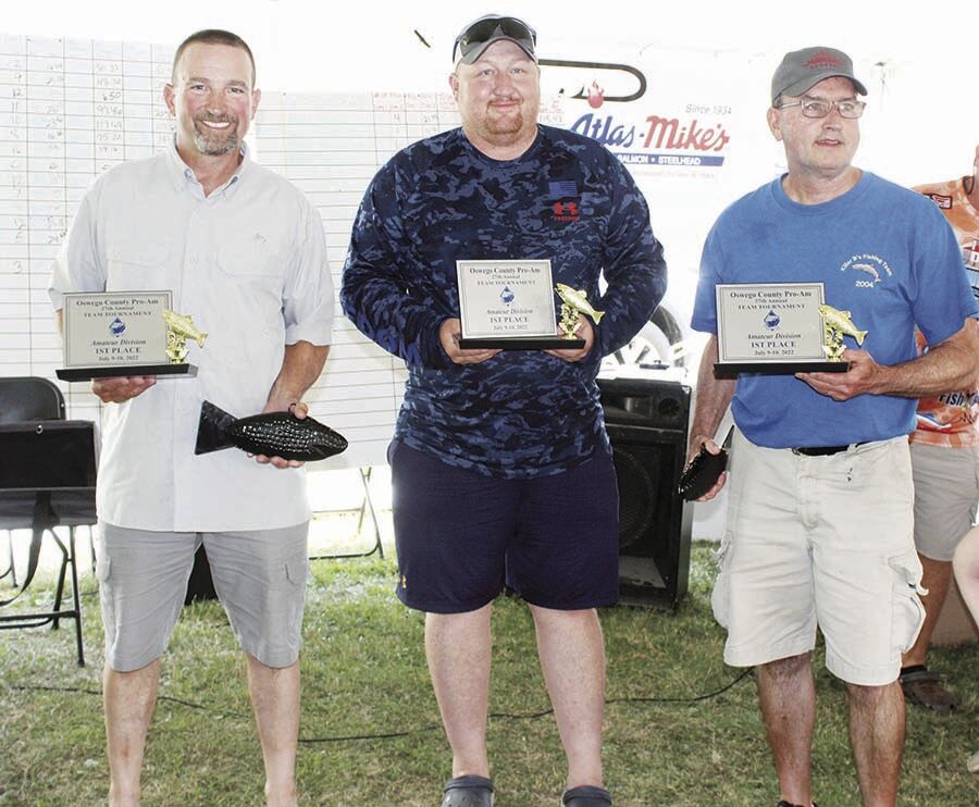 Fishing teams reel in huge catches in Oswego Pro-Am tourney Sports oswegocountynewsnow picture