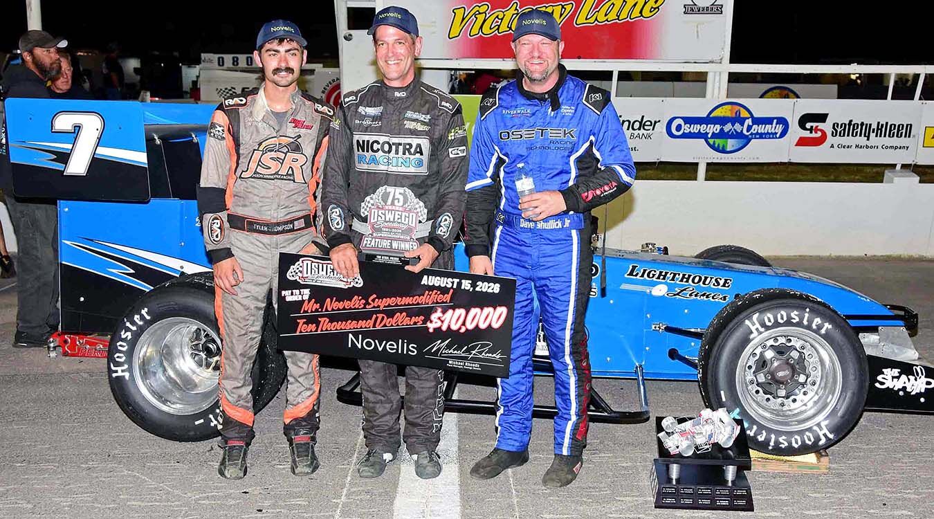 Sitterly races to 7th 'Mr. Supermodified' triumph at Oswego