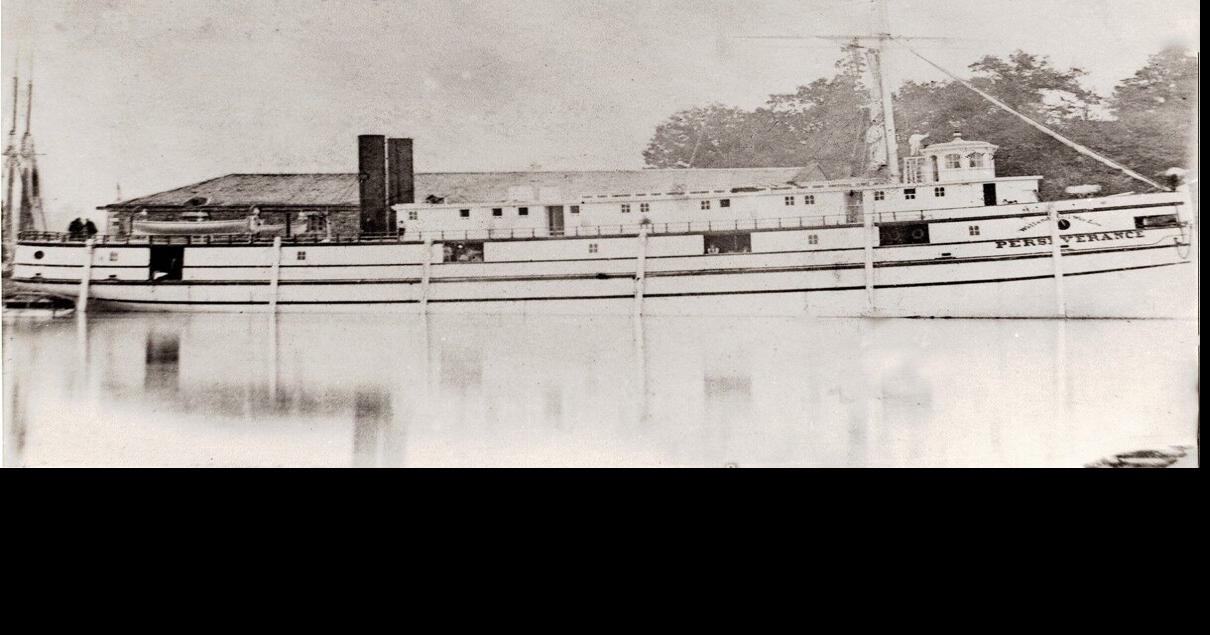 Last trip of the steamer Perseverance