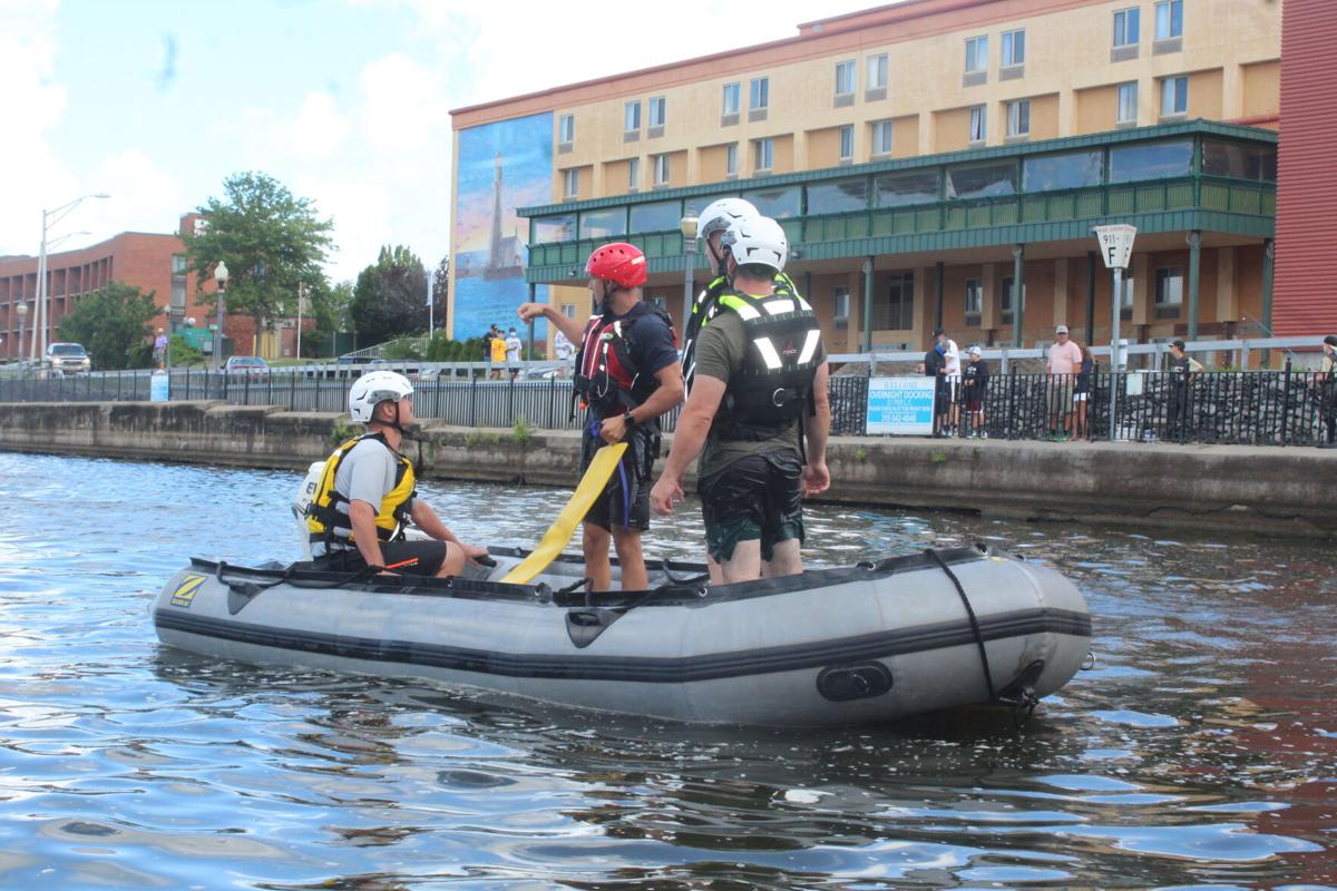 OFD, state police collaborate on life-saving water rescue training