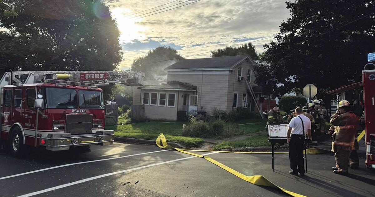 House fire in Oswego displaces family of three | News ...