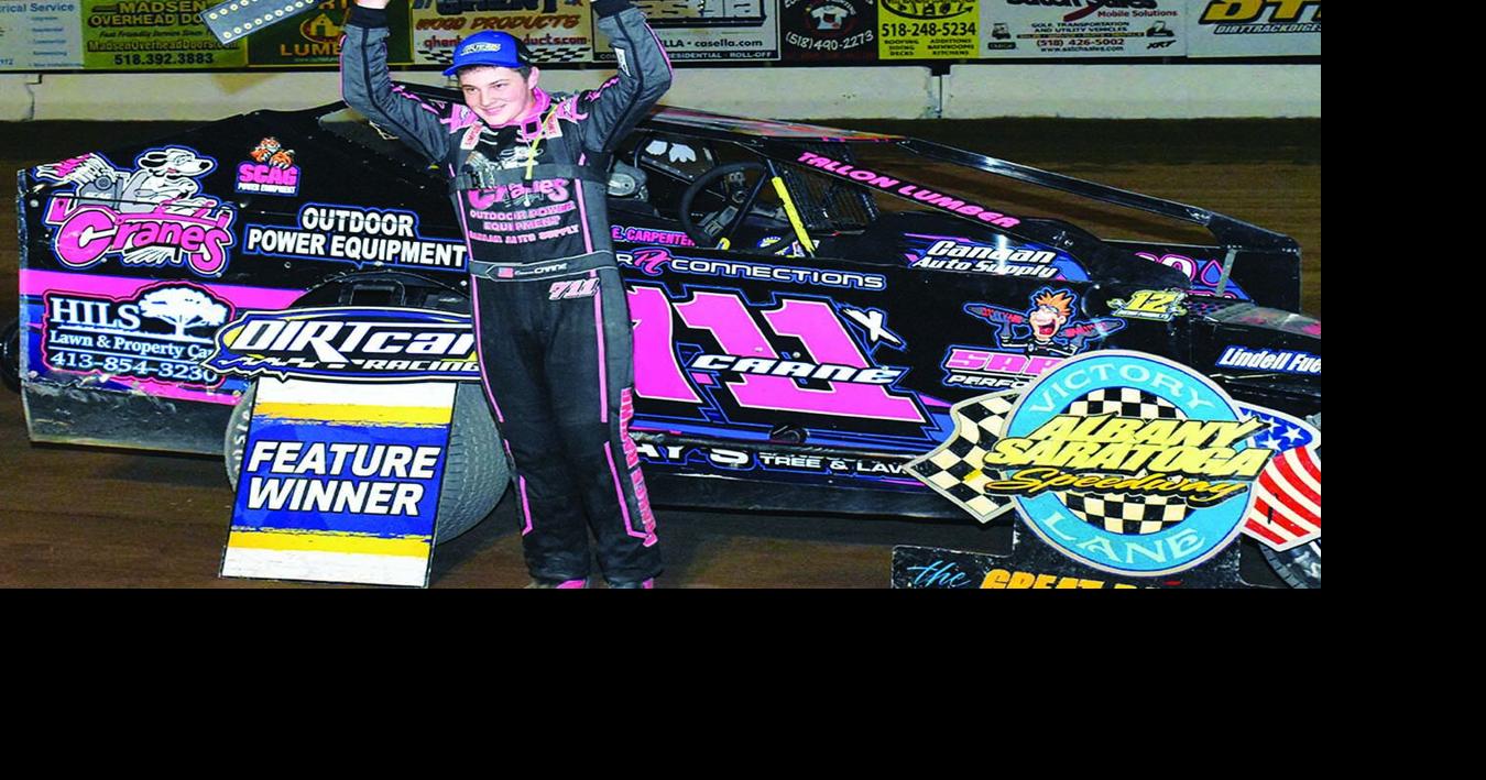 Connor Crane drives to his first DIRTcar Sportsman Series win at Albany ...