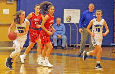 Jamesville Dewitt Defeats Oswego Girls Varsity Basketball Sports