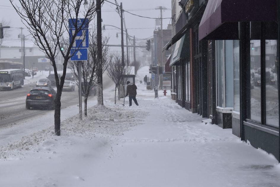 Snowfall totals a fraction of average winter News