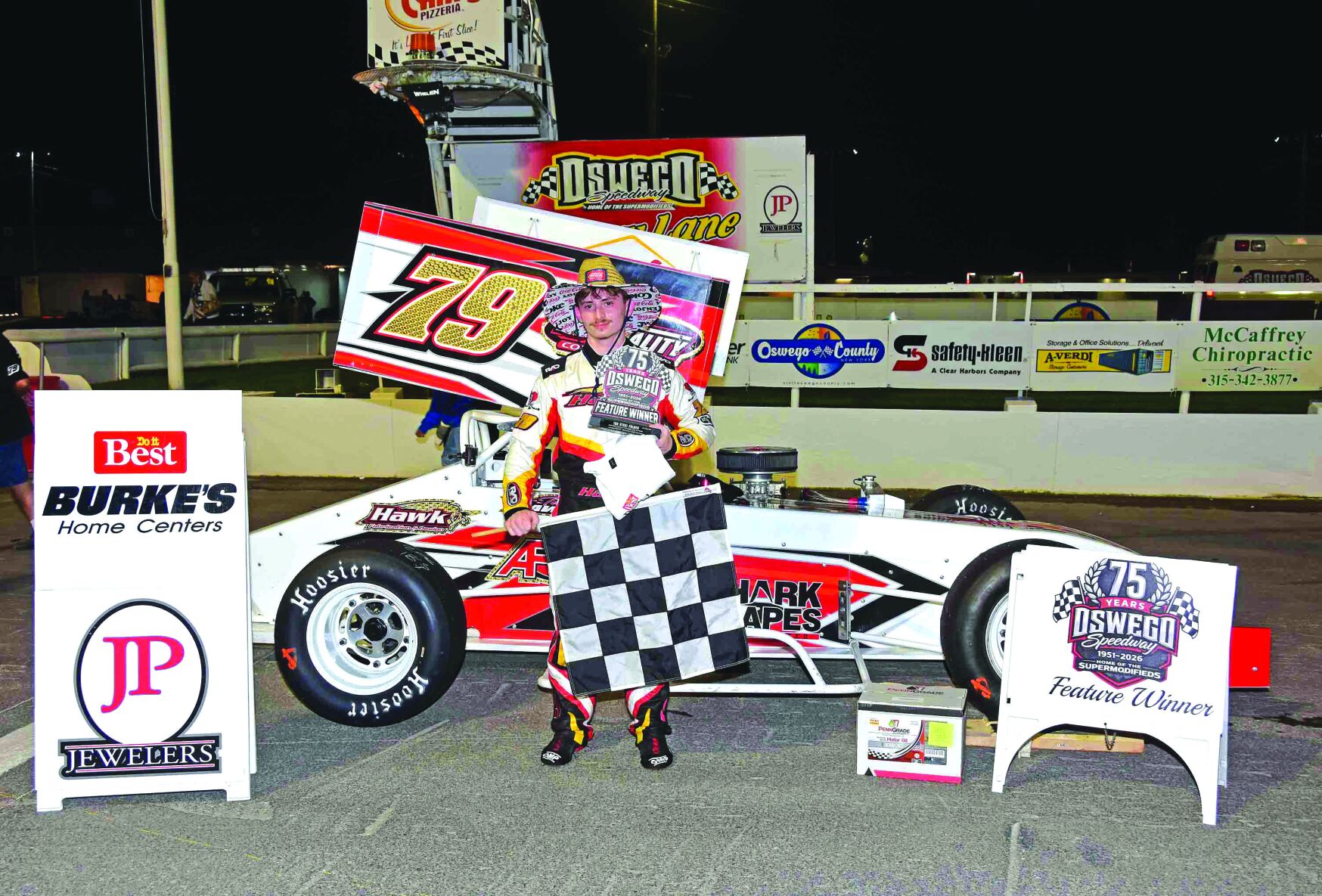 Sitterly gets 50th win at Oswego, extends perfect start | Sports