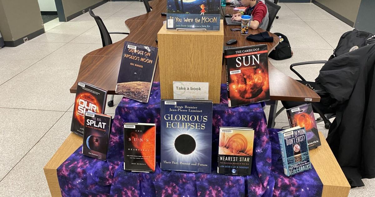 Penfield Library display