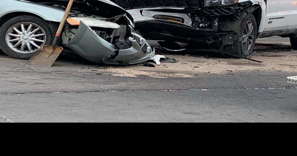 Officials respond to a motor vehicle accident on West 1st News