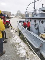 Historic tugboat nearly floated away
