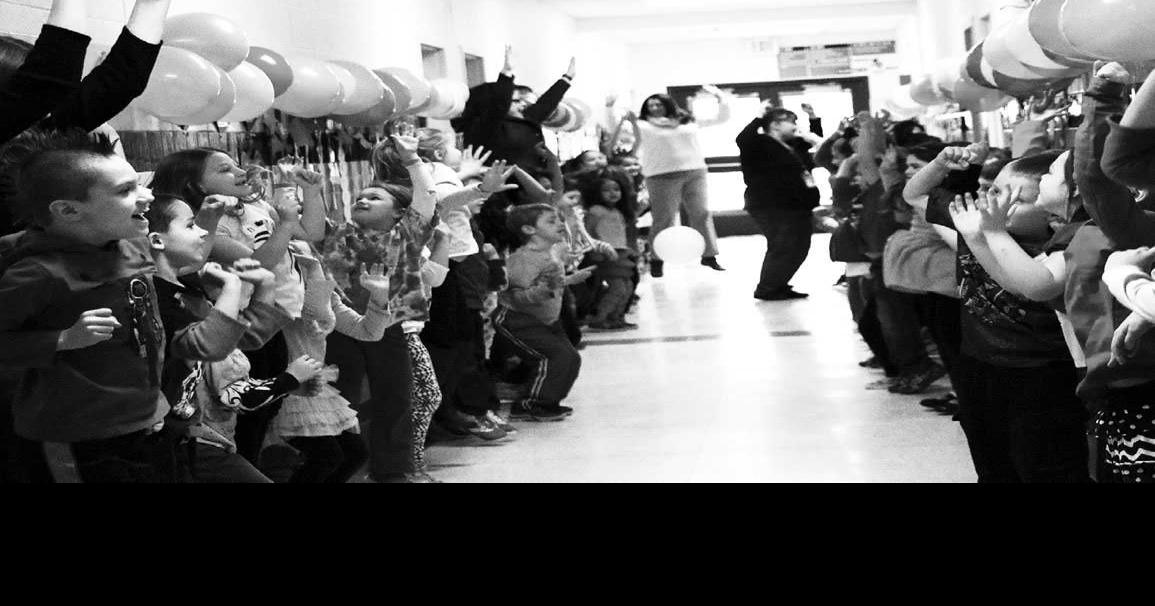 Fairley Elementary students complete 100 exercises on 100th day of