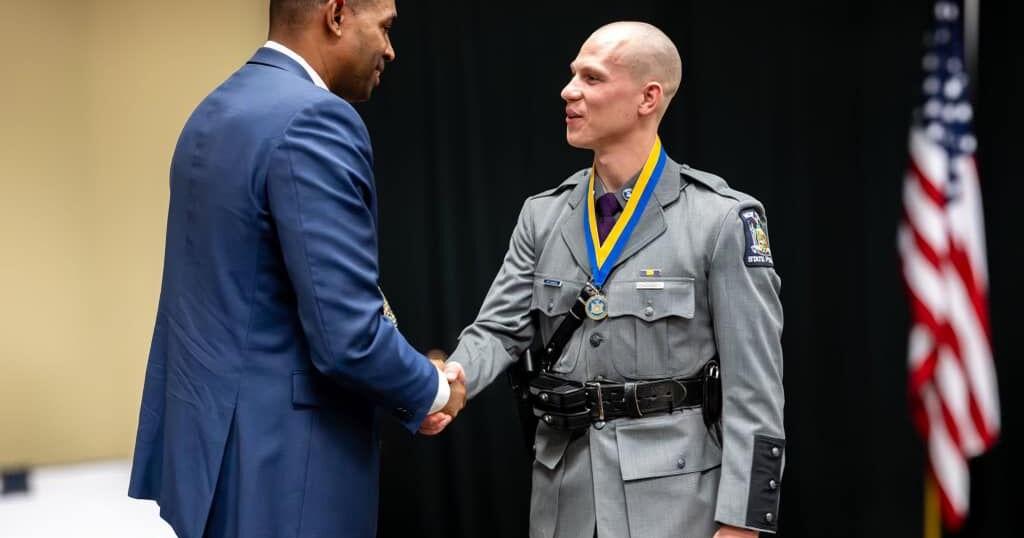 'We've got to get him out' State honors trooper who pulled child from Granby house fire - Vimarsana News