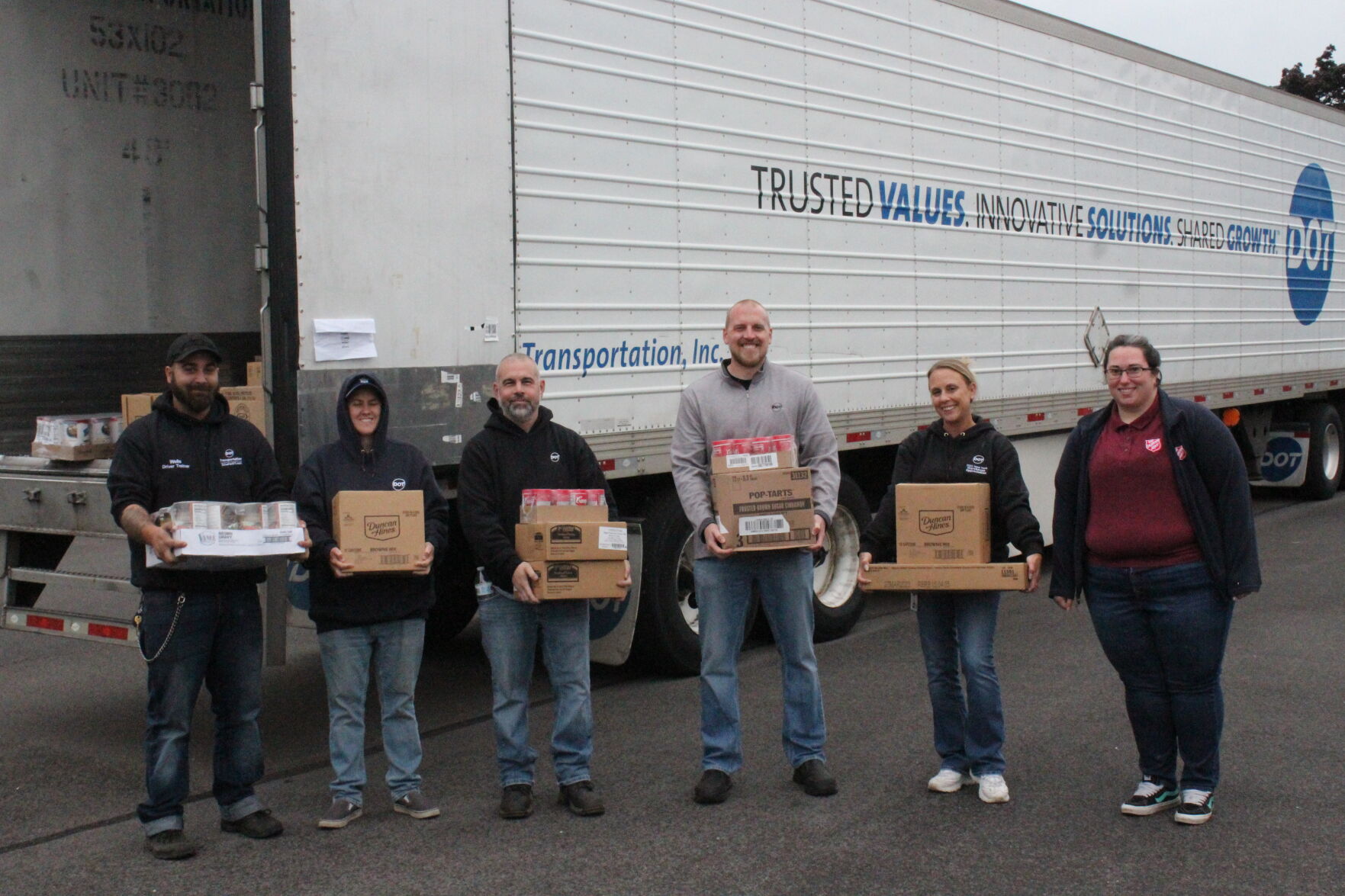 Dot Foods Makes Donations To Oswego County Food Pantries | News ...