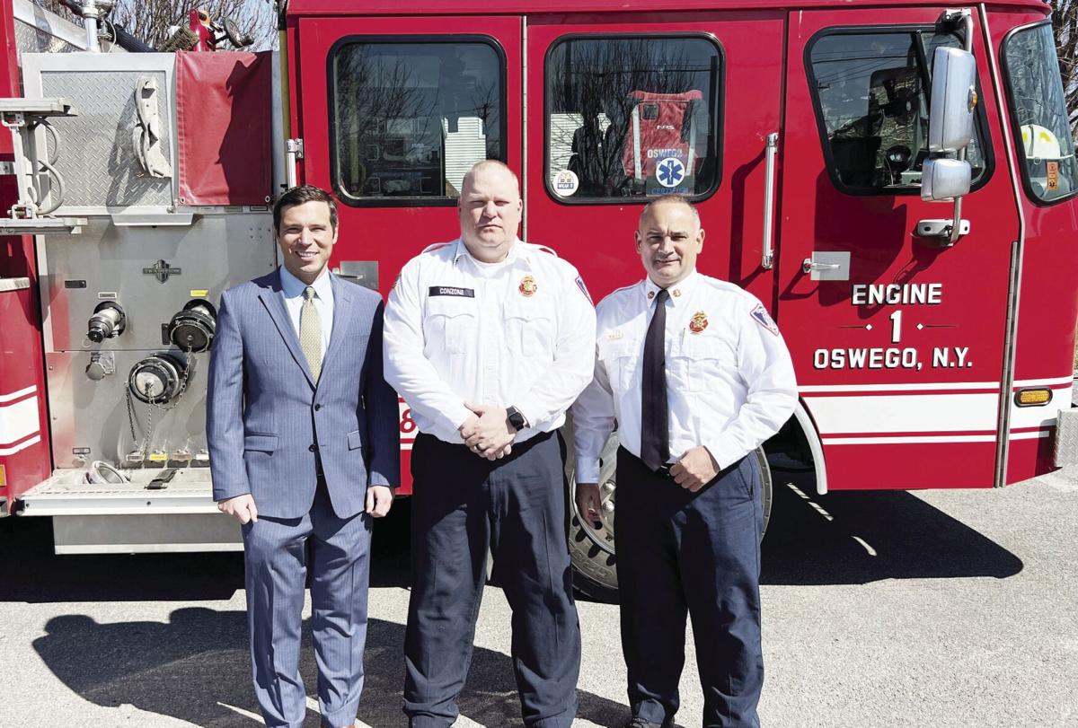 Mayor Barlow appoints Paul Conzone as assistant chief of the Oswego Fire  Department | News | oswegocountynewsnow.com