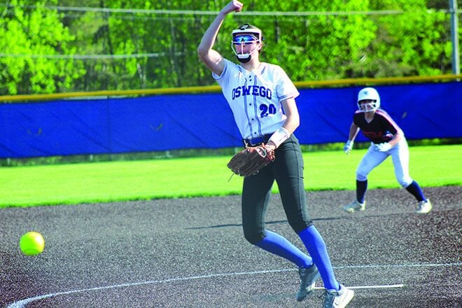 Bucs softball bounces back for senior-night win