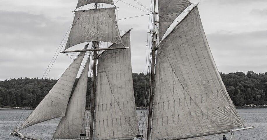Canadian schooner went to the bottom in 1923, but nobody died
