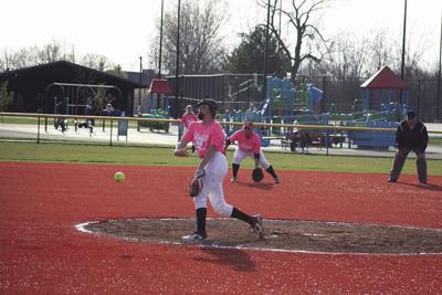 Fulton softball helps ‘strike out cancer’ in loss to Central Square