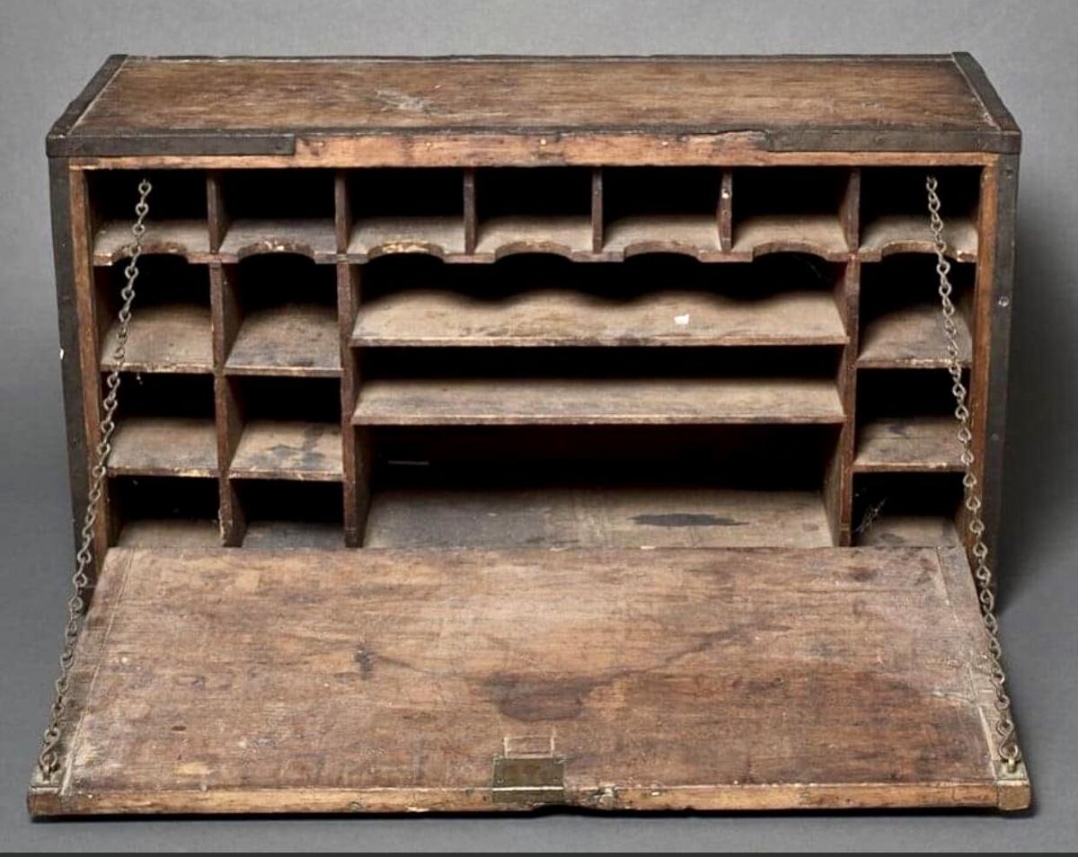 Civil War Battlefield Desk