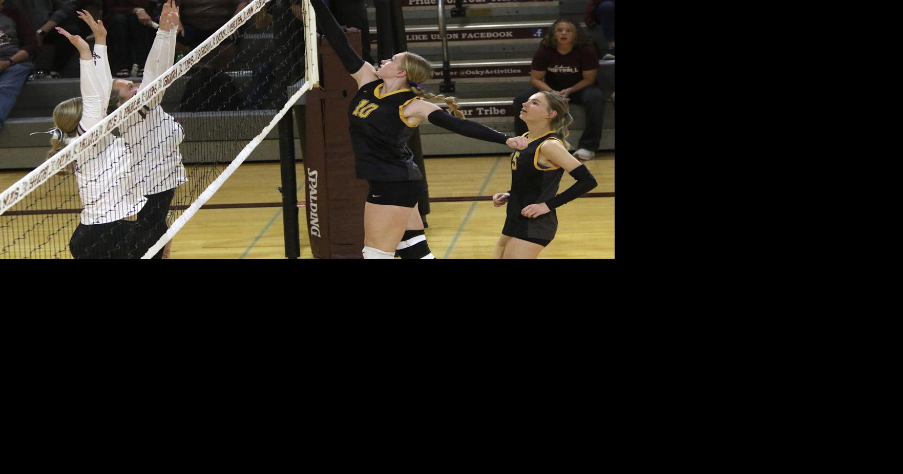Prep volleyball: Osky earns Senior Night win over EBF