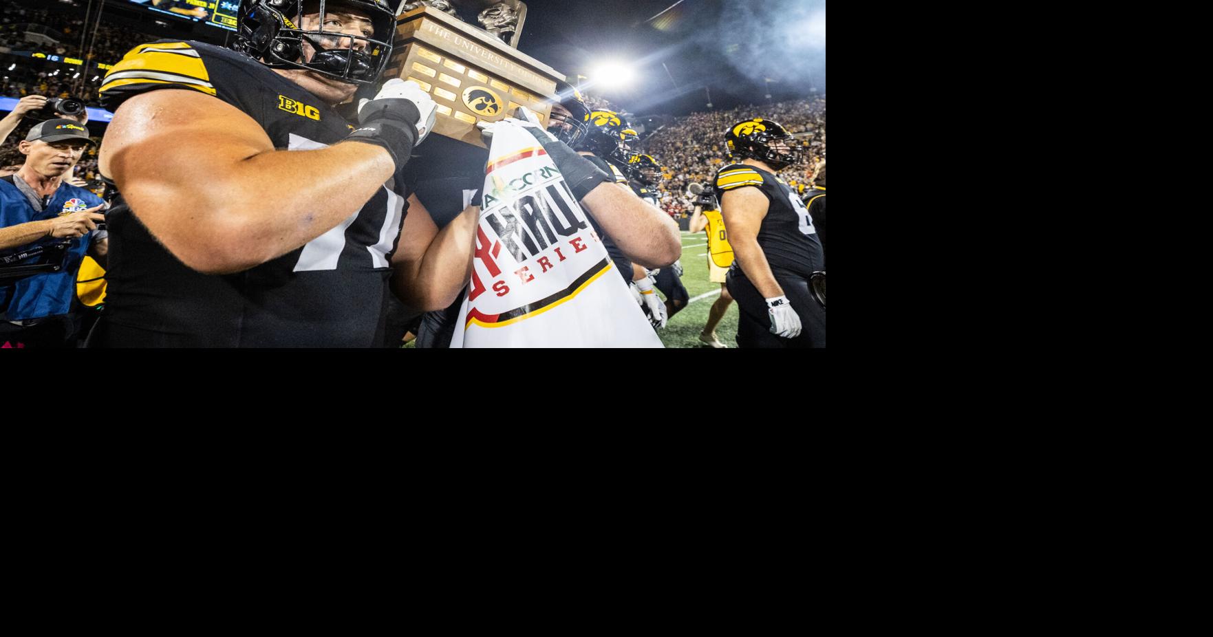 College football: Hawkeyes take back Cy-Hawk trophy