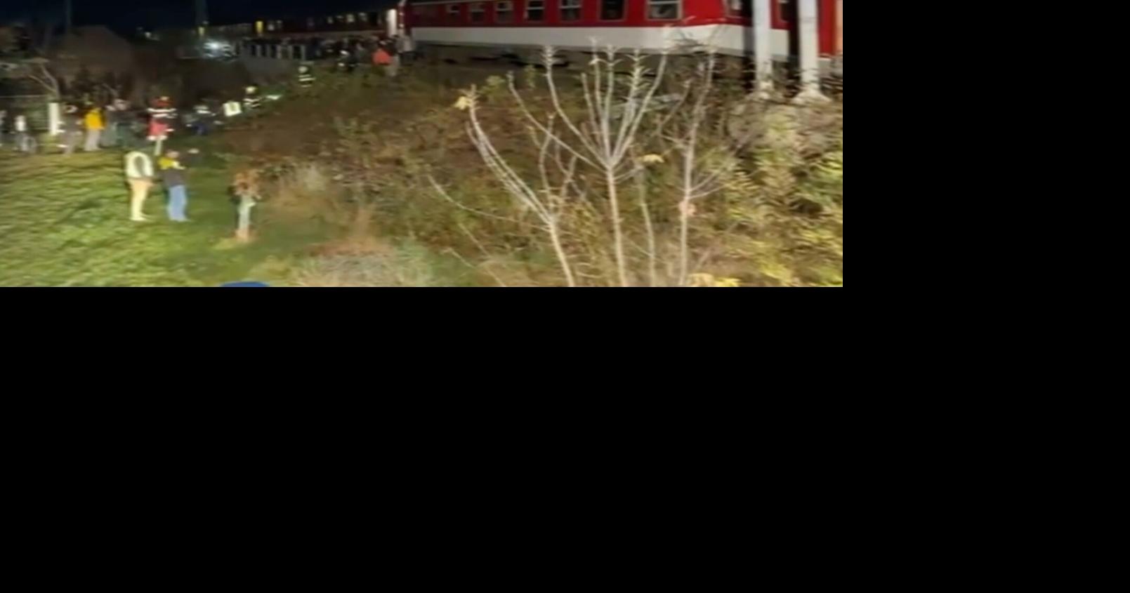 Train collision in Slovakia leaves 13 hospitalized as prime minister says human error likely cause