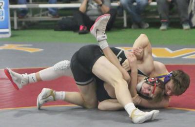 Lewis goes 3-0 at national duals
