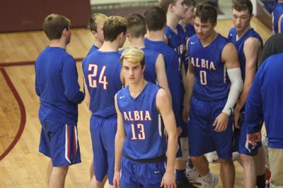 Boys Basketball Chance Lifts Albia Past Clarke High School