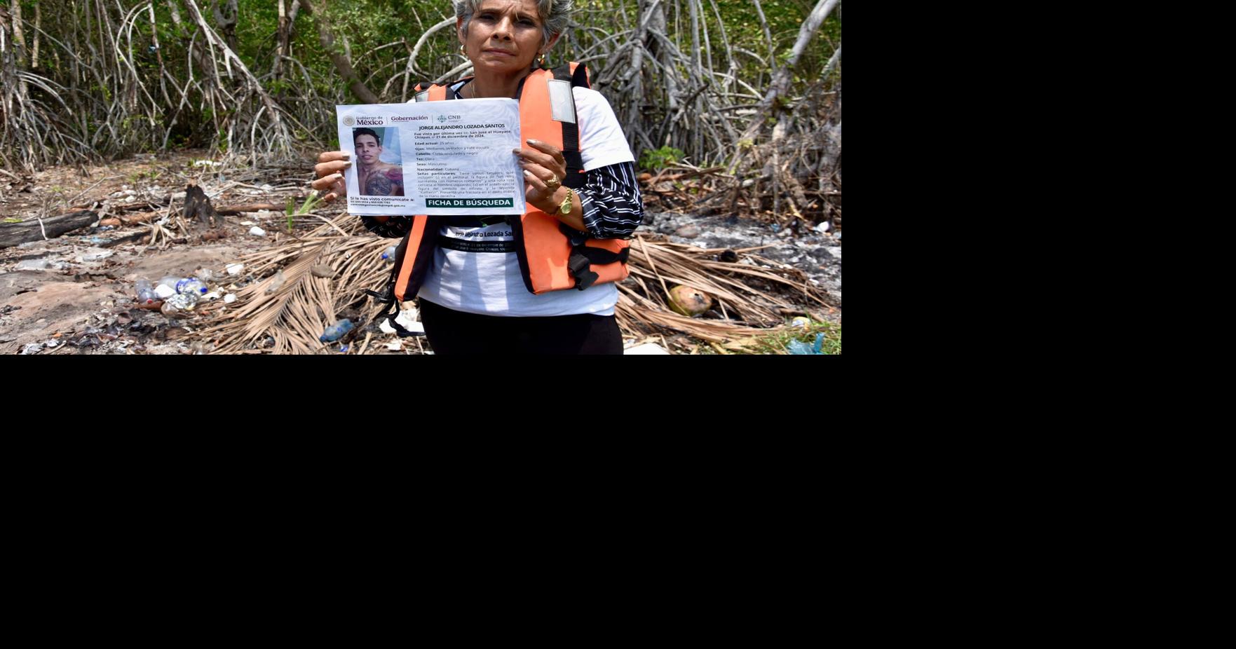 Families scour southern Mexico after 40 migrants vanished on a dangerous sea route