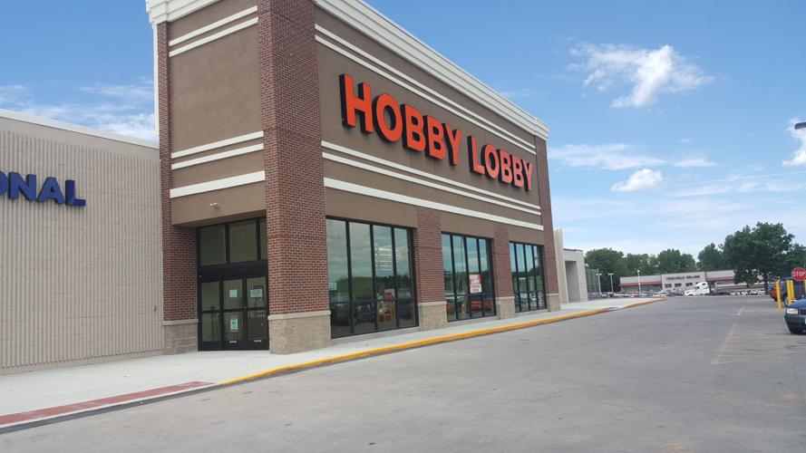 Shelves being stocked inside Hobby Lobby News