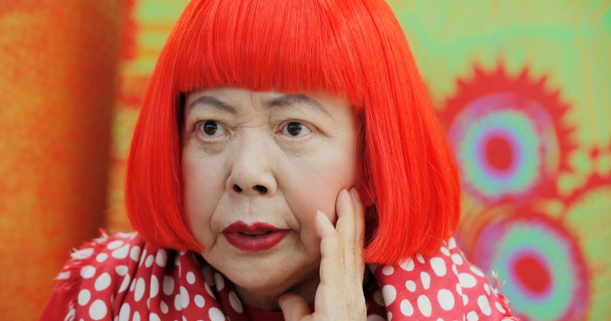 Photo: Ottumwacourier Japan Obit Yayoi Kusama