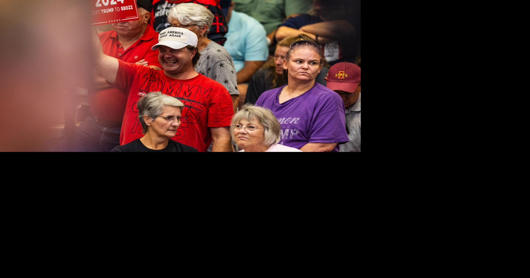 NEWS Trump visits Ottumwa, Iowa