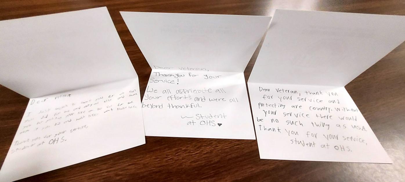 Vets Day cards