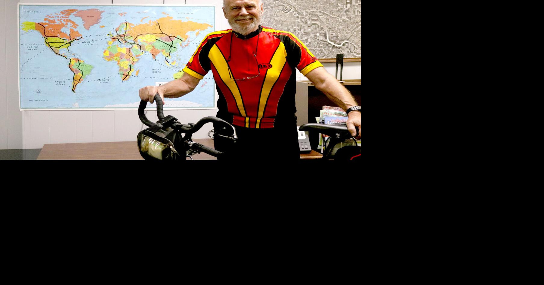 Ottumwa global cyclist publishes second book in series